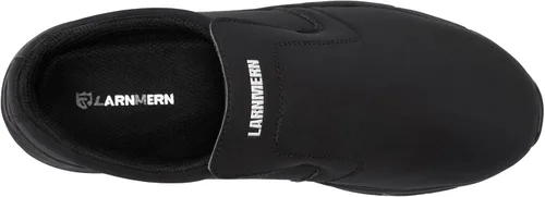 Vista 5 de LARN SAFETY Zapatos de trabajo para hombre, antideslizantes, impermeables, para cocina, chef, servicio de alimentos, restaurante, hospital