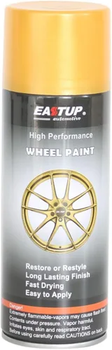 Vista 15 de EASTUP Pintura en aerosol de esmalte acrílico metálico de imitación de plata premium para ruedas - Acabado brillante, alta durabilidad, resistente