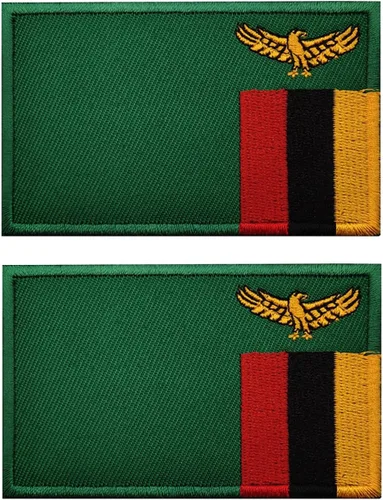 Vista 36 de 2 unidades AliPlus Parches de bandera de Afganistán bordados, parches tácticos militares de moral con gancho y bucle