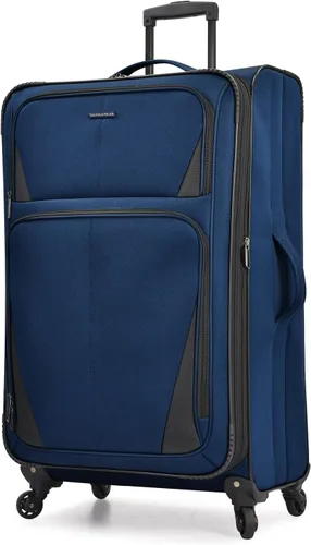 Vista 57 de U.S. Traveler Aviron Bay - Equipaje extensible con ruedas giratorias, Color verde azulado.), US08125E23