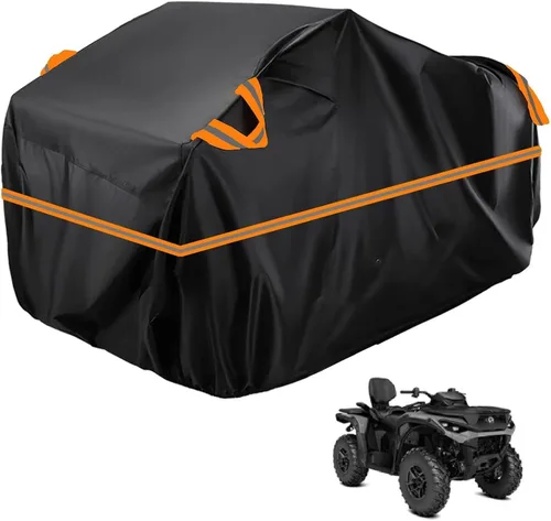 Vista 389 de Cubierta para ATV impermeable compatible con Arctic Cat H1 EFI TRV Cruiser 4x4 2011, cubierta de 210D para vehículos de 4 ruedas, cubierta para quad