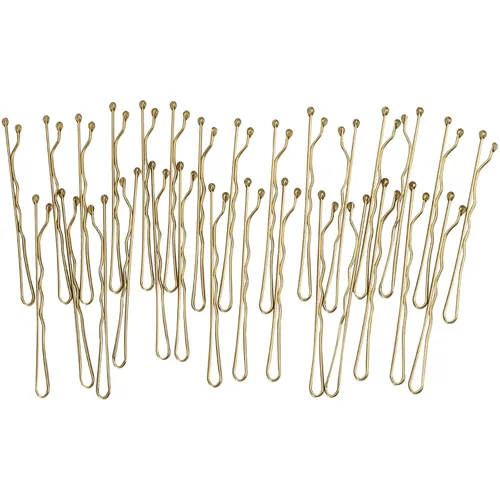 Vista 5 de Tbestmax 800 horquillas para el cabello, horquillas doradas de 2 pulgadas con caja para mujeres, mujeres, niñas, niños, agarre de pelo de onda