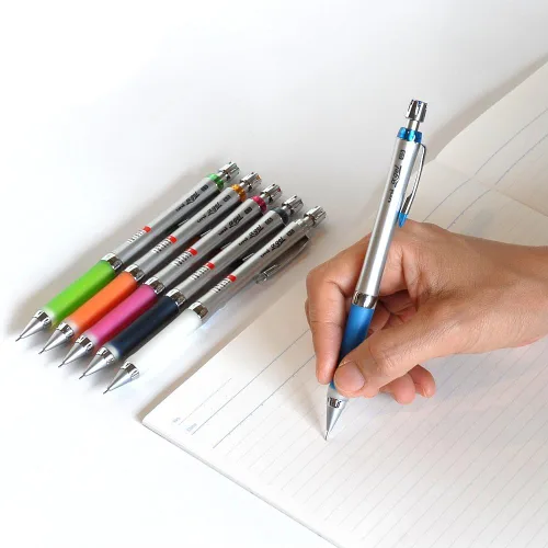 Vista 5 de Portaminas Pilot Uni Alpha-Gel fino, de 0.02", Negro