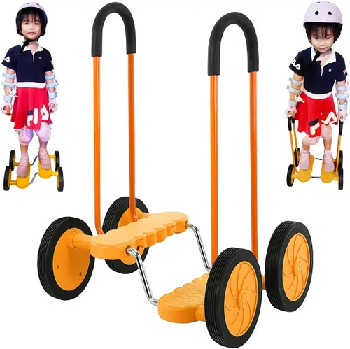Vista 7 de Bicicleta de pedal de equilibrio para niños, vehículo de entrenamiento Hoverbard, scooter de ejercicio de equilibrio de confianza en uno mismo
