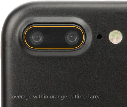 Vista 2 de BoxWave Protector de pantalla compatible con Apple iPhone 7 Plus