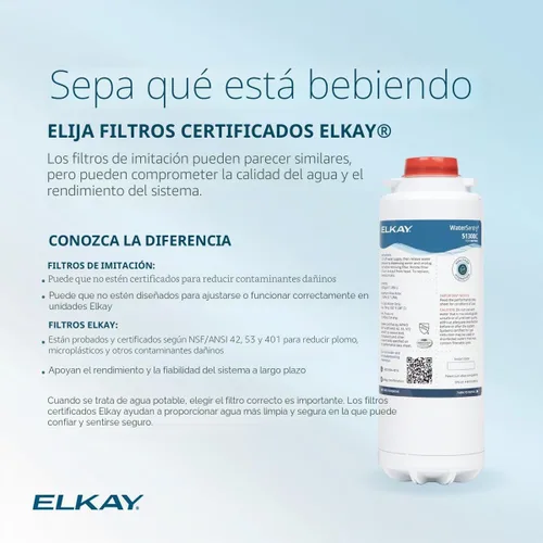 Vista 5 de Elkay WaterSentry Plus - Filtro para botella de agua, 1 unidad