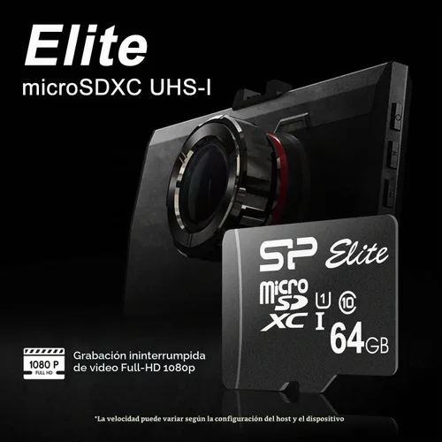 Vista 2 de Silicon Power Elite 64GB microSDXC - Paquete de 2 tarjetas de memoria microSD con adaptador para Nintendo-Switch, Wyze Cam