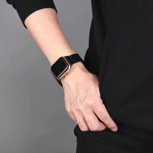 Vista 2 de Wongeto Correa de resina ligera, compatible con Apple Watch Band de 1.575 pulgadas, 1.496 pulgadas, 1.614 pulgadas, 1.654 pulgadas, 1.732 pulgadas