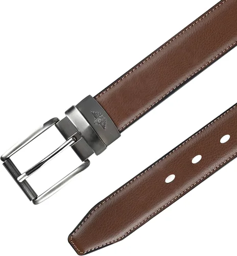 Vista 5 de Dockers Cinturón reversible clásico dos en uno para hombre