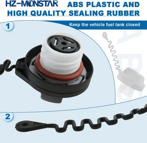 Vista 6 de Tapa de gasolina, repuesto de tapa de combustible 31392044 compatible con Volvo C30 XC60 XC70 XC90 V50 V60 Cross Country V70 S40 S60 S80 2003-2018