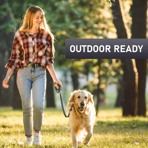 Vista 9 de Biothane - Correa para perro extra resistente, fabricada en Estados Unidos, correas impermeables para perros grandes, medianos y pequeños, correa