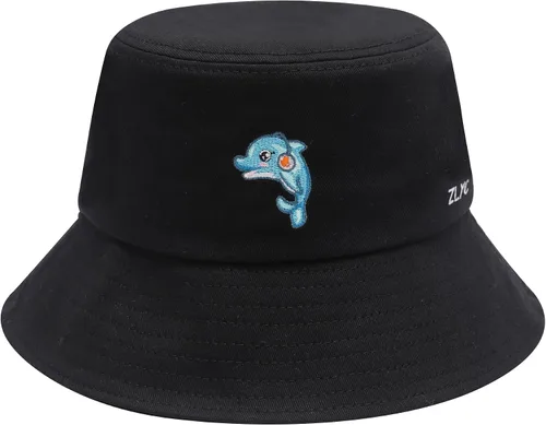Vista 244 de ZLYC Gorra de pescador bordada de moda unisex para hombres y mujeres
