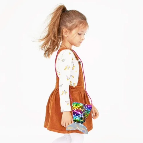 Vista 7 de Monedero de lentejuelas con cola de sirena para niños y niñas 6 unidades con brillantes colas de purpurina llaveros de cola de sirena 6