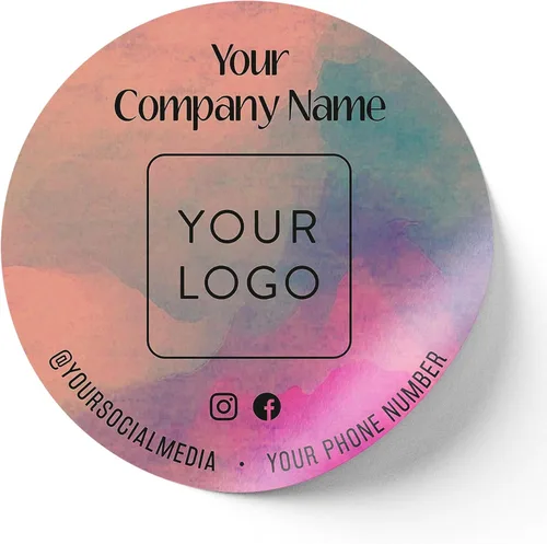 Vista 59 de Calcomanías de vinilo personalizadas con tu imagen, texto, diseño y logotipo. Etiquetas comerciales personalizadas impermeables para embalaje