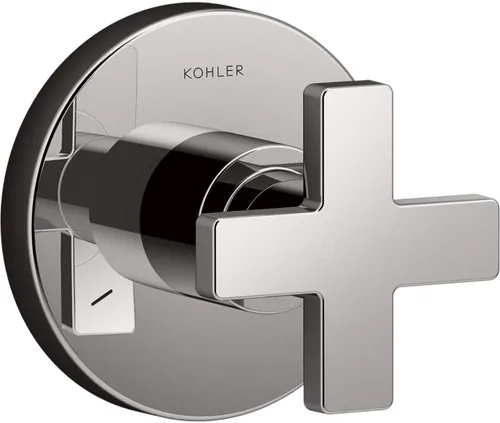Vista 6 de KOHLER Recorte de válvula de transferencia compuesta con mango cruzado