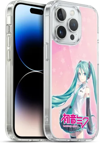 Vista 76 de Head Case Designs Licencia Oficial Hatsune Miku Gráficos Lindos Carcasa de Gel [Protección de Grado Militar] Compatible con Apple iPhone 7