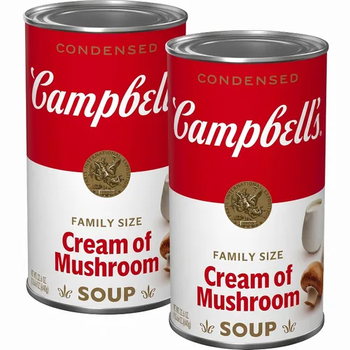 Vista 16 de Campbell's Sopa Condensada Crema de Pollo, Tamaño Familiar, Lata de 22.6 oz