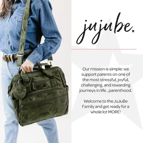 Vista 5 de JuJuJuBe Correa de mensajero Verde camuflaje
