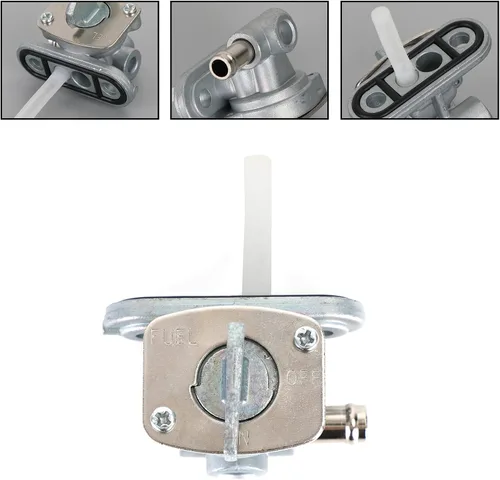 Vista 5 de Válvula de válvula de depósito de gasolina para Yamaha FZ400 1997, TDM850 1999-2001, BT1100 Bulldog 2002-2006, YZ80 1994-1996, YZ490 Motocross