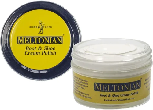 Vista 17 de Meltonian Betún en Crema para Zapatos, Betún para Botas, Betún para Zapatos de Cuero a Base de Aceite con Cera de Abejas, Restaura y Protege, Más