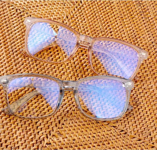 Vista 32 de Onrtry Gafas sin receta para hombres y mujeres, lentes transparentes cuadradas