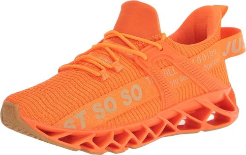 Vista 7 de Umyogo Zapatos deportivos, antideslizantes, para caminar, para mujer 1-1Púrpura