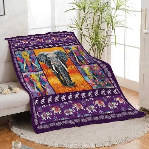 Vista 267 de Manta de águila con la bandera estadounidense y águila calva, regalos para niños, niñas, niños, adultos, mujeres y hombres, suave, acogedora, cálida