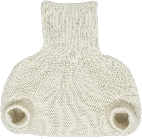Vista 6 de Ecoable Funda para pañales de lana merina orgánica, cubierta de pañal de punto durante la noche para pañales de tela ajustada y zapatos planos