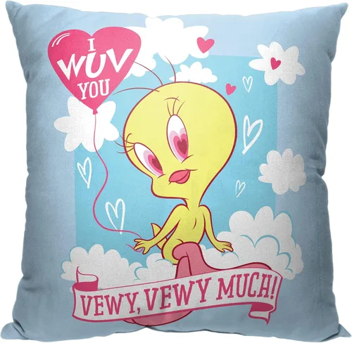 Vista 22 de Northwest Warner Bros. Looney Tunes - Almohada de 18 x 18 pulgadas, soplada