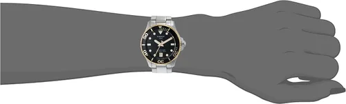 Vista 5 de Tissot Seastar 1000 - Reloj de cuarzo de 1.417in con correa de acero inoxidable, color gris, 18 (modelo T1202102105100)