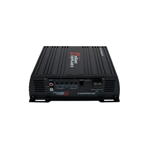 Vista 2 de Cerwin-Vega 1-Channel Class D Monoblock Amplificador de audio para coche