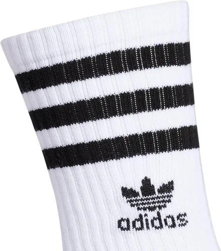 Vista 4 de adidas Originals Men's Mixed Graphics Cushioned Crew Socks (3-Pair)