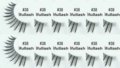 Vista 2 de #38, 12 pares de pestañas ifullash 100% cabello humano