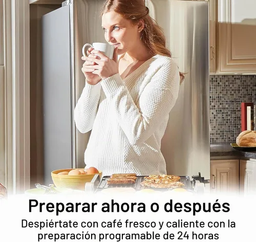 Vista 5 de Hamilton Beach - Cafetera de goteo programable de 14 tazas