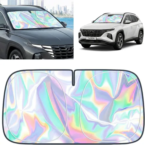 Vista 86 de Parasol para parabrisas BMW X1 E84 2016-2026 – Cubierta plegable para parabrisas X1 E84, accesorios para proteger el coche de los rayos del sol