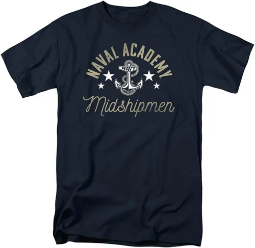 Vista 119 de Collegiate Distressed Mascot Unisex Adult T Shirt Collection 3 Universidad de Adelphi