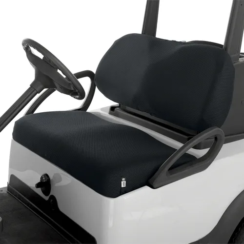 Vista 5 de Classic Accessories Fairway funda para asiento de carro de golf de malla de aire, negro, L