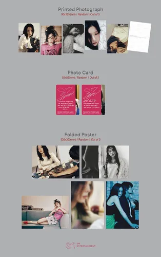 Vista 7 de TAEYEON [TO. X] El quinto mini álbum (MYSELF Ver + Store Gift Photo Card) K-POP SELLADO