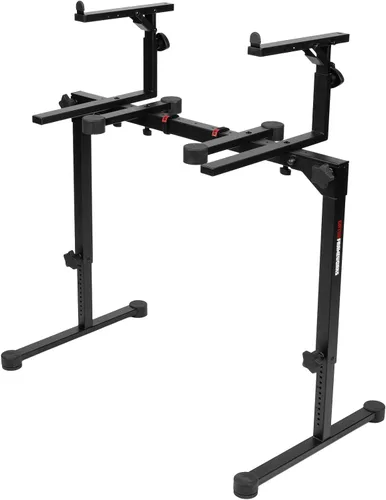 Vista 11 de Gator Frameworks Serie de teclados Nivel 2º adicional para el soporte de mesa estilo GFW-KEY-6000, (GFW-KEY-6000-2T)
