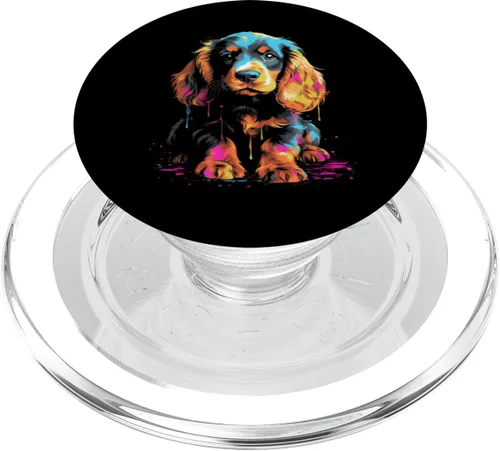 Vista 8 de Cachorro Cocker Spaniel inglés PopSockets Intercambiable PopGrip