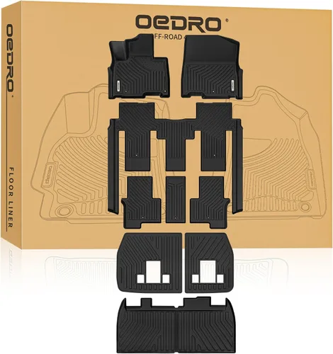 Vista 10 de OEDRO Alfombrillas aptas para Kia Carnival MPV 2027 2026-2022 8 asientos