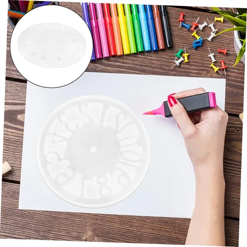 Vista 8 de DIY reloj 1pc molde de reloj para gelatinas moldes de silicona para resina epoxi s para resina epoxi joyería fundición s números fundición