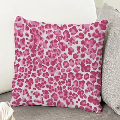 Vista 95 de Funda de cojín decorativa con estampado de guepardo verde peridoto para sofá, funda de almohada verde crema con estampado de leopardo con A-16