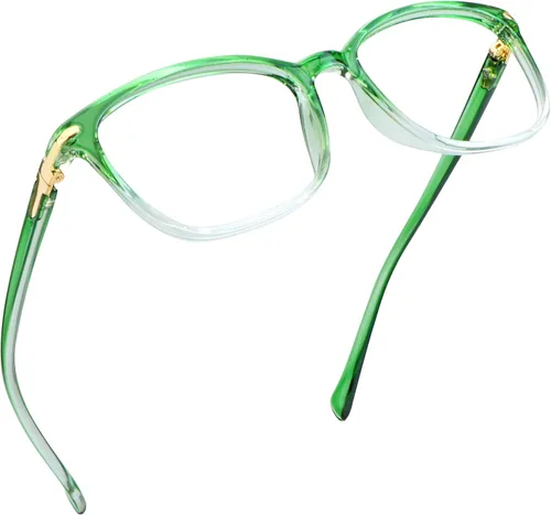 Vista 17 de LifeArt Lentes de bloqueo de luz azul, antifatiga ocular, anteojos de lectura para computadora, gafas de TV para hombres y mujeres