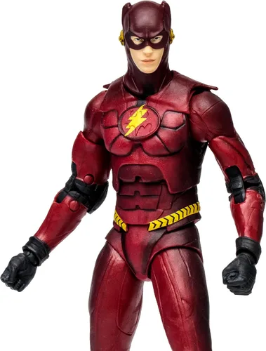 Vista 3 de McFarlane - DC Multiverse - Figura de acción de la película Flash de 7 pulgadas - El disfraz de Batman Flash