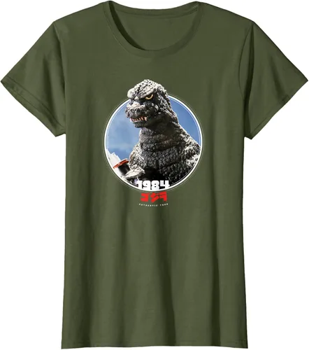 Vista 67 de Godzilla 1984 El regreso de Godzilla Icons of Toho - Camiseta pequeña Negro