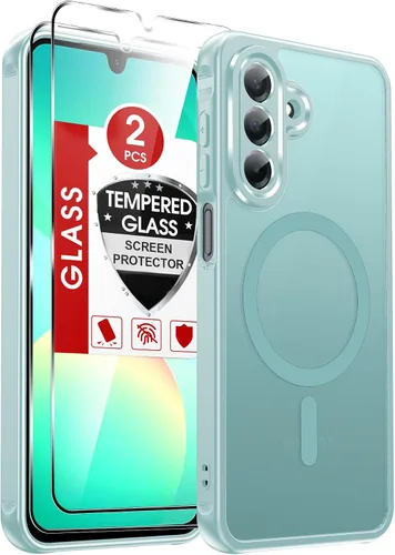 Vista 276 de LeYi Funda para teléfono Samsung-S23: protector de pantalla e imán MagSafe Púrpura