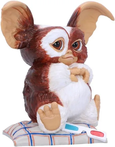Vista 5 de Nemesis Now Gremlins Gizmo - Figura de resina pintada a mano, nostálgica coleccionable de película de terror, 5.7 in