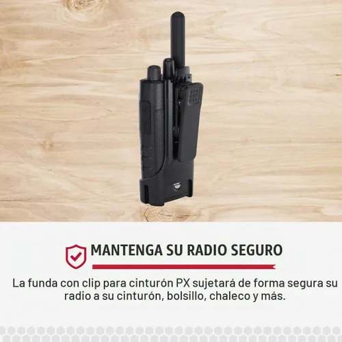 Vista 3 de Cobra Repuesto de clip giratorio para cinturón PX y Walkie-Talkies