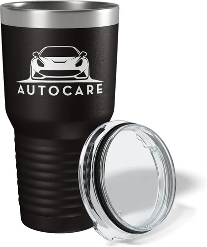 Vista 3 de Vaso personalizado de 30 onzas (17 colores) impreso aislado de acero inoxidable recubierto en polvo con tapa, artículos promocionales personalizados